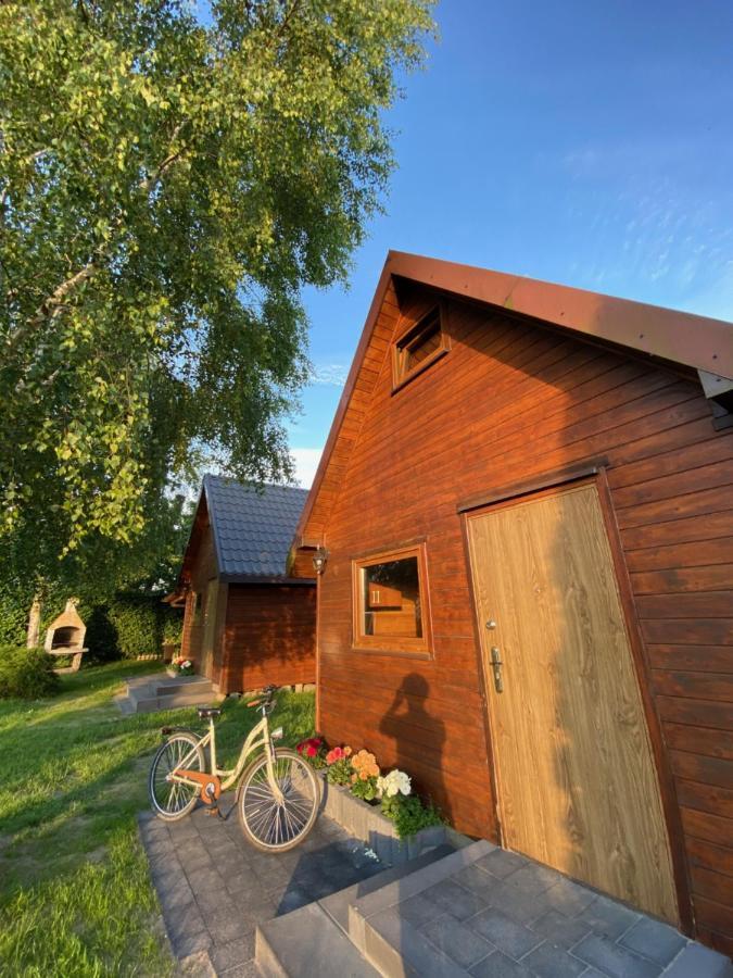 Drewniane Domki Pod Brzozami Karwia Esterno foto