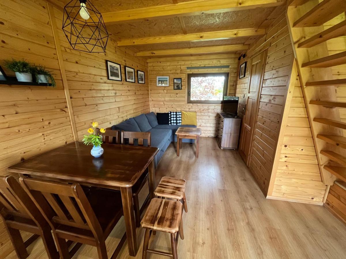 Drewniane Domki Pod Brzozami Karwia Esterno foto